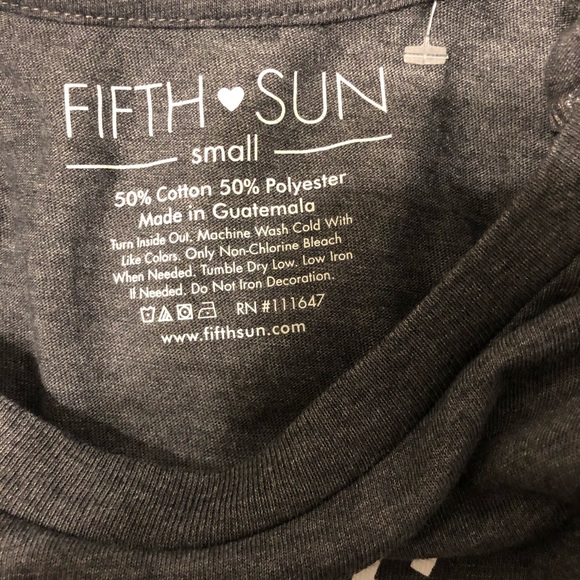 FIFTH SUN Be The Person Your Pet Thinks You Are Grey T-Shirt, Sz Small - Picture 2 of 12